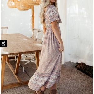 Florecer Smocked Floral Dress